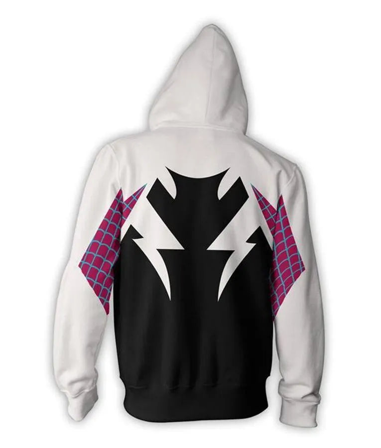 Spider Man Stacy Gwen Hoodie