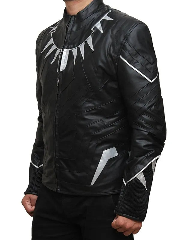 Chadwick Boseman Avengers Black Panther Jacket