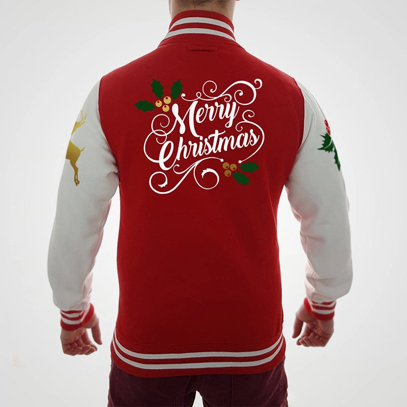 Merry Christmas Varsity Jacket
