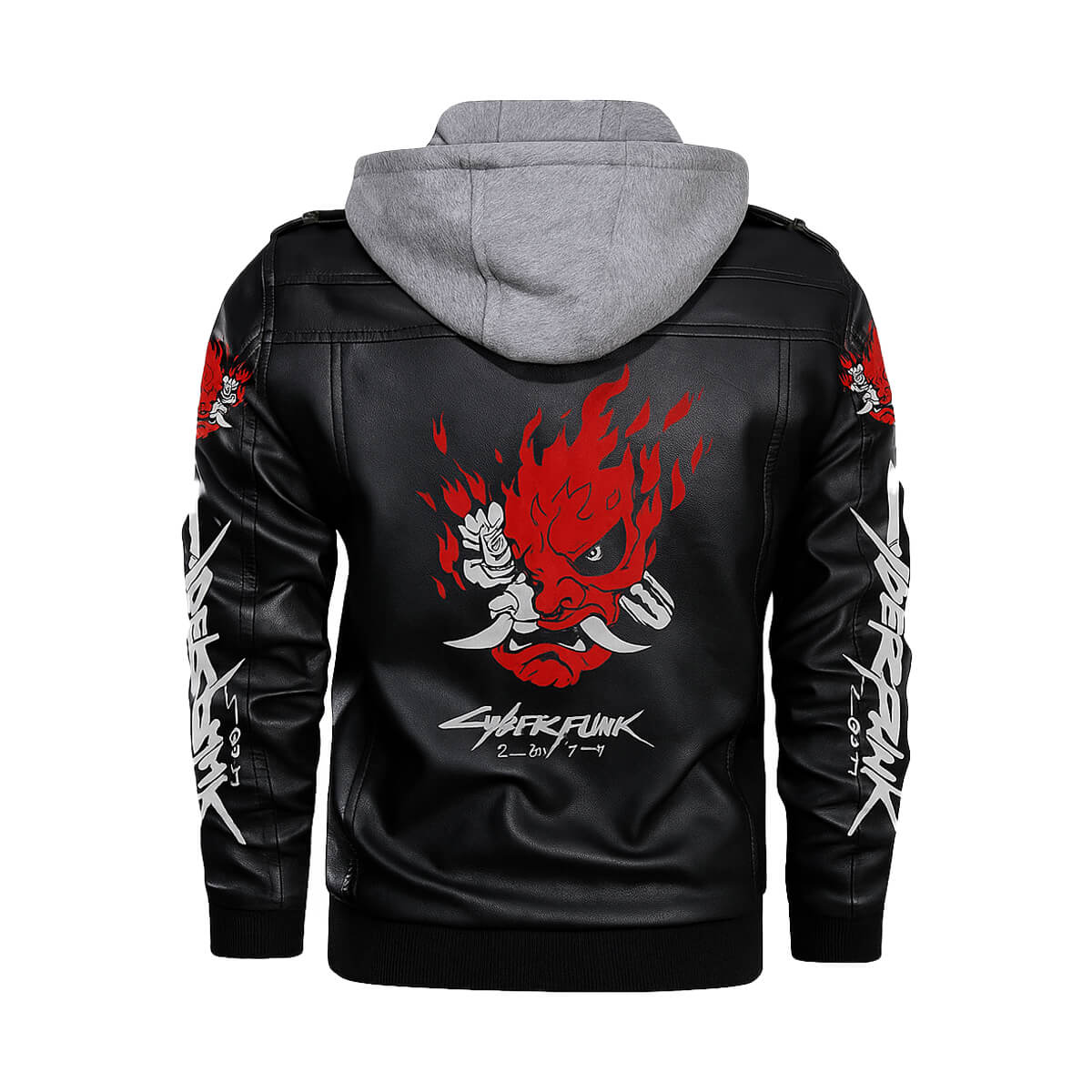 Cyberpunk Leather Jacket