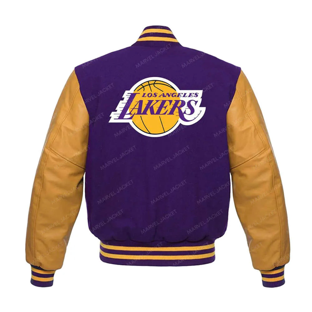 Los Angeles Lakers Never Die Kobe Bryant Varsity Jacket