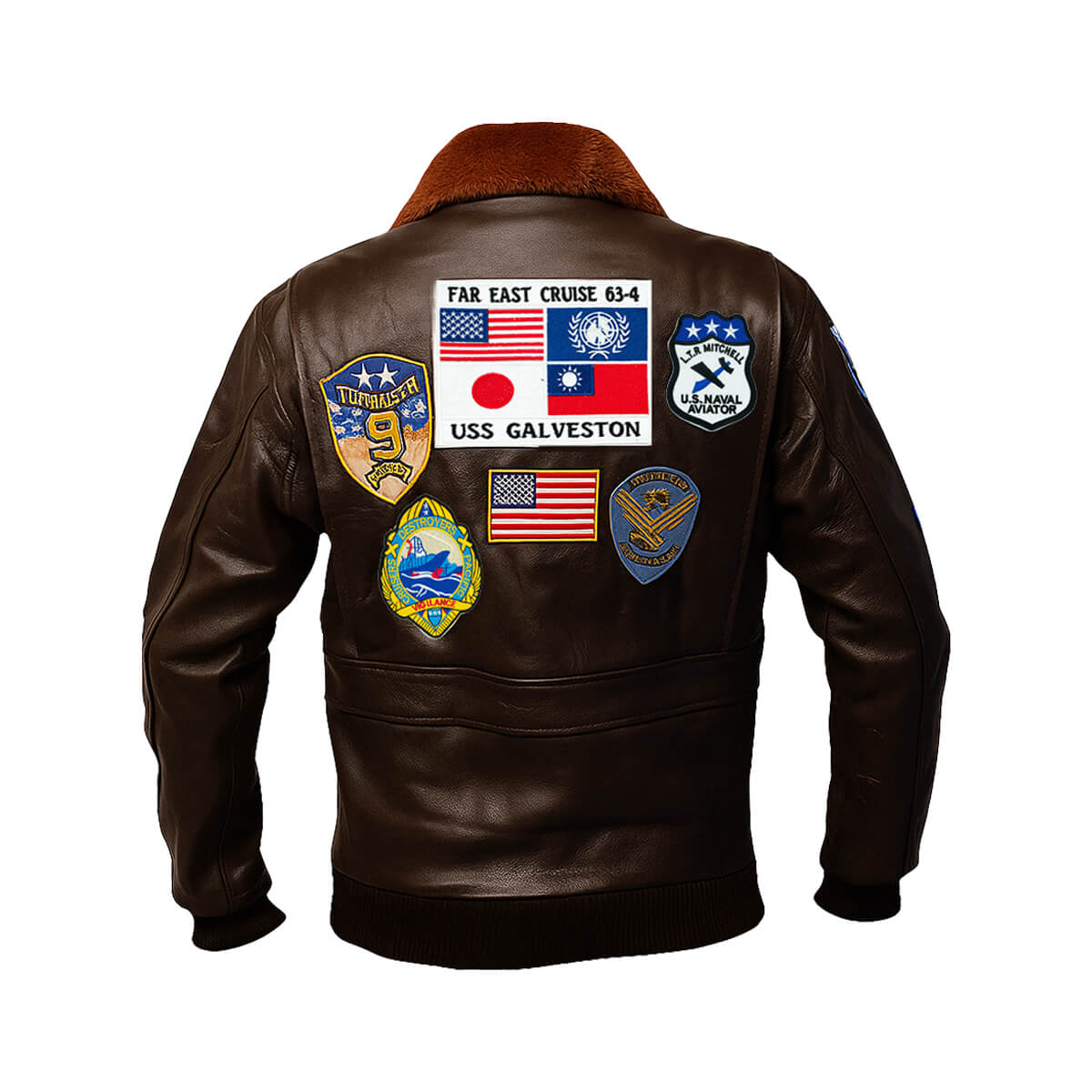 Top Gun Maverick Leather Jacket