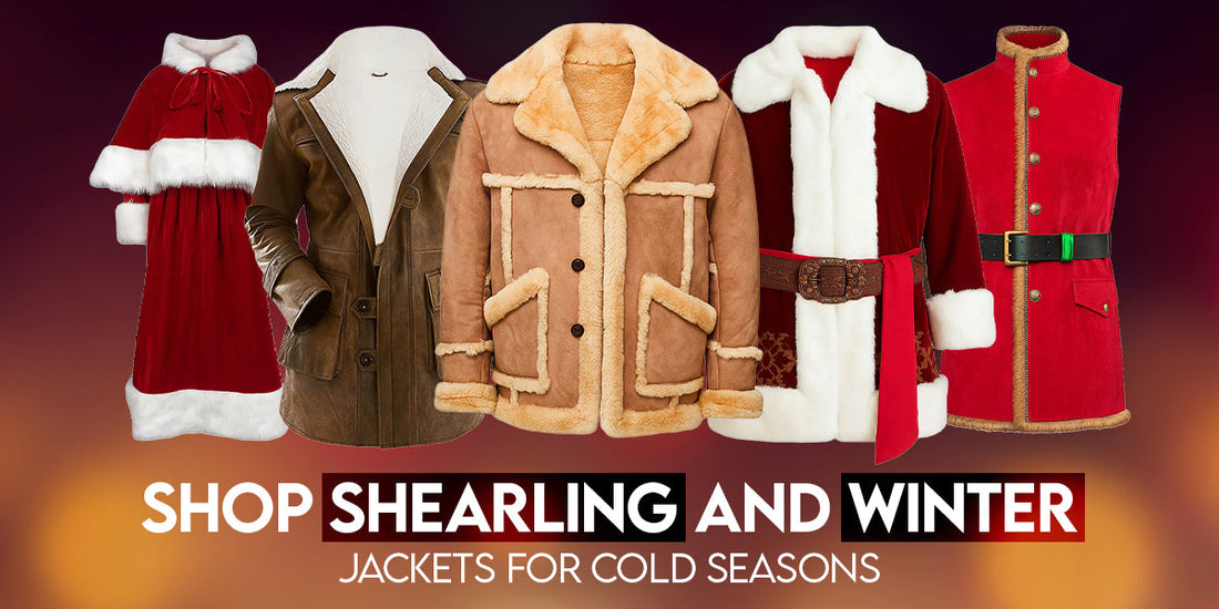 Shop Shearling and Winter Jackets for Cold Seasons