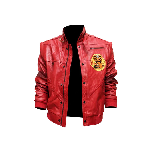 Cobra Kai Jacket - Authentic Johnny Lawrence Leather Jacket | Cobra Kai Merchandise