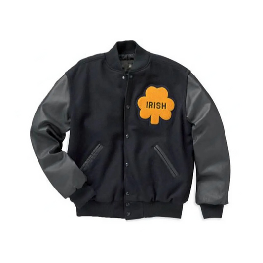 Rudy Irish Notre Dame Varsity Jacket - Ultimate Game Day Style!