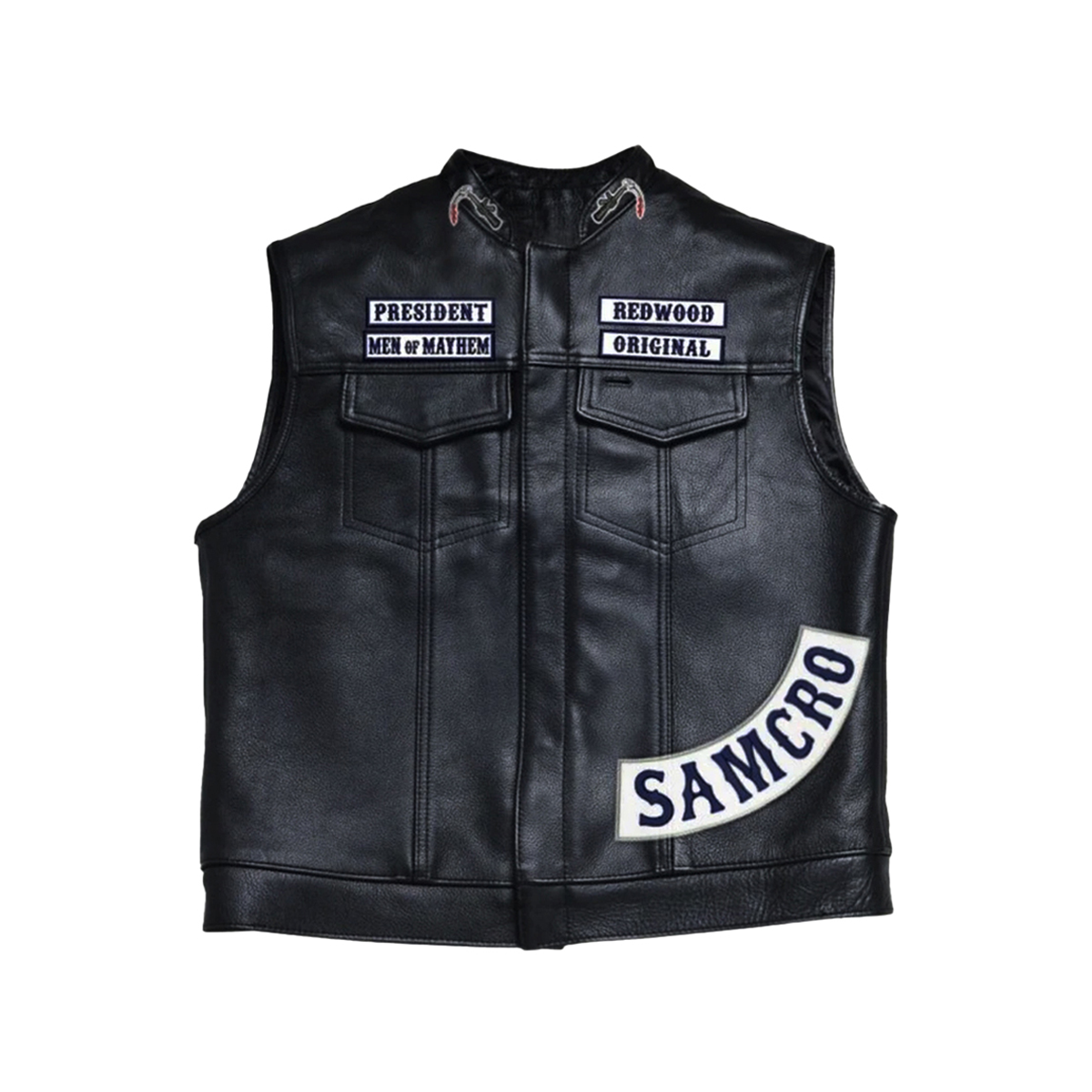 Jax Teller Sons Of Anarchy Vest ? Redwood Original Leather Jacket