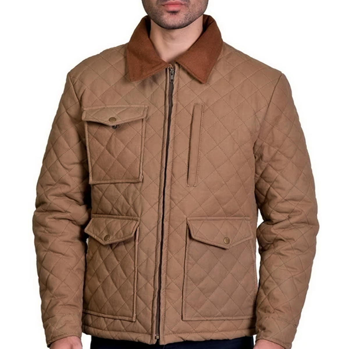 John Dutton Jacket - Yellowstone Season 4 Quilted Coat For Adventure