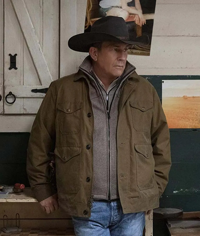 John Dutton Yellowstone S02 Brown Jacket
