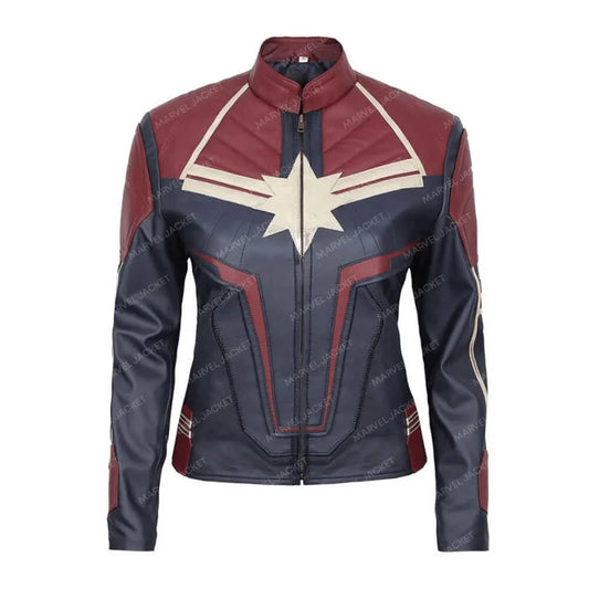 Carol Danvers Captain Marvel Leather Jacket