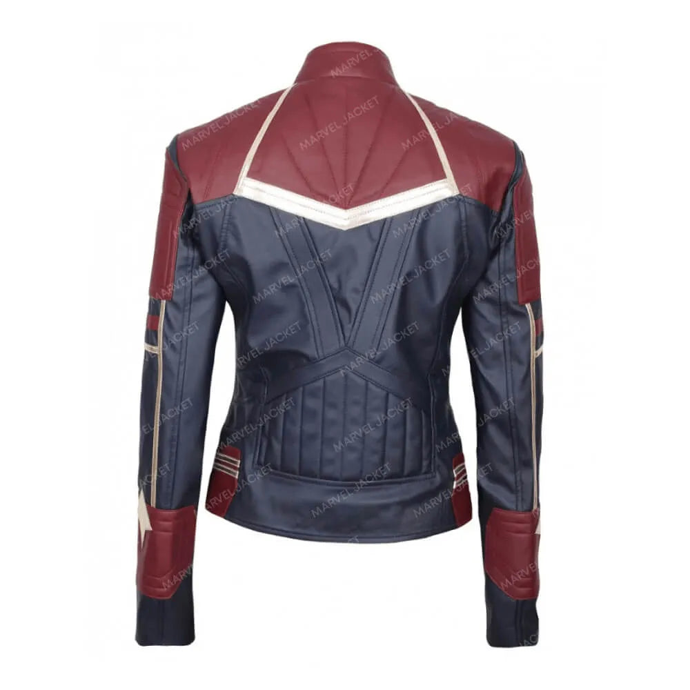 Carol Danvers Captain Marvel Leather Jacket