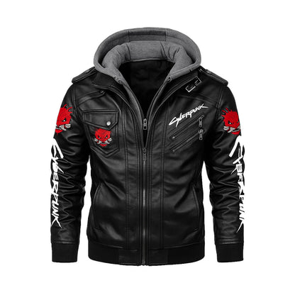 Cyberpunk Leather Jacket
