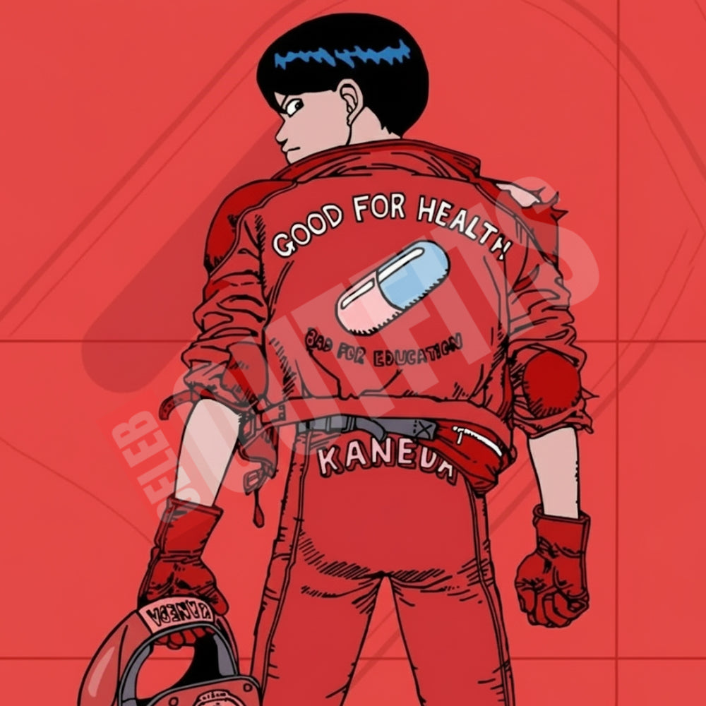 Good for Health Bad for Education Akira Motorcycle Jacket