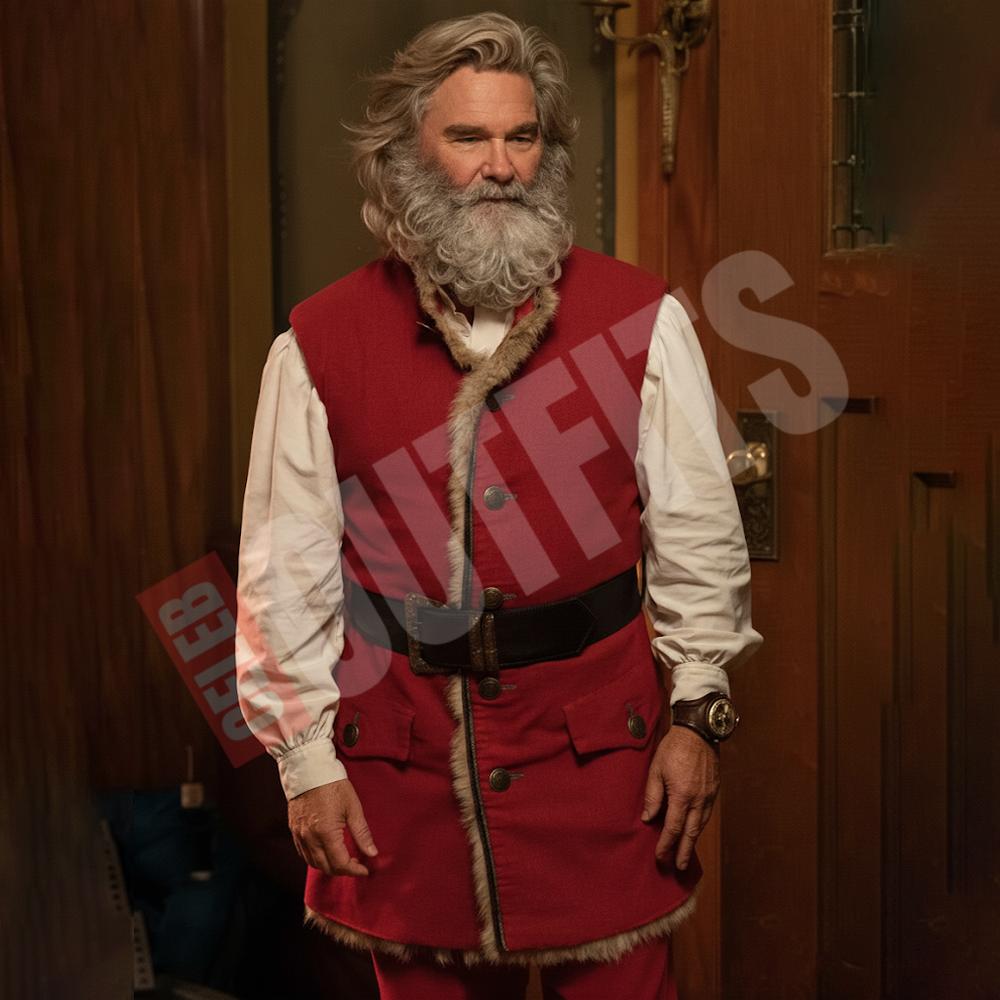 Kurt Russell Christmas Chronicles Vest
