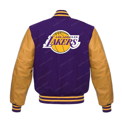 Los Angeles Lakers Never Die Kobe Bryant Varsity Jacket