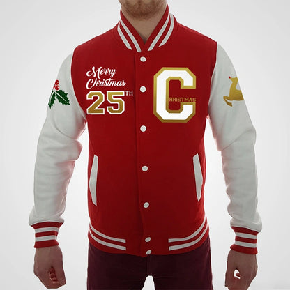 Merry Christmas Varsity Jacket