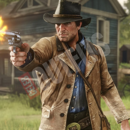 Rdr2 Arthur Morgan Leather Jacket