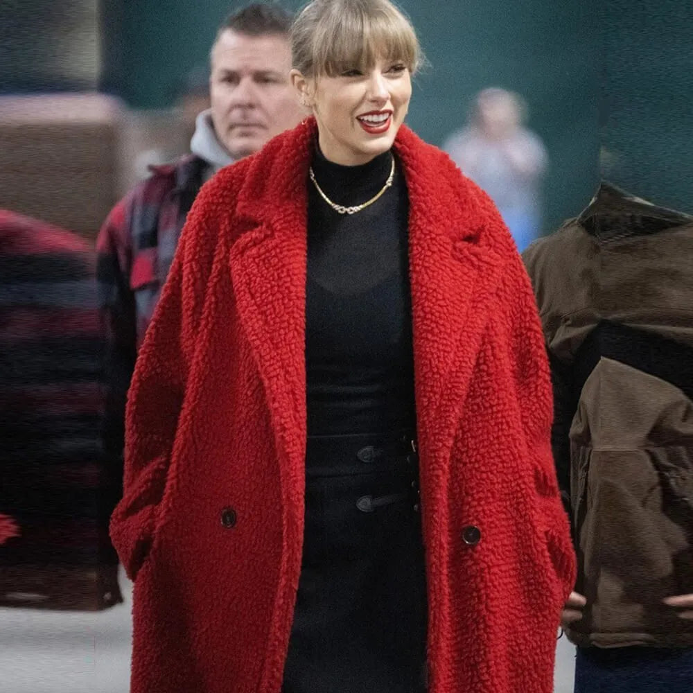 Taylor Swift Red Coat
