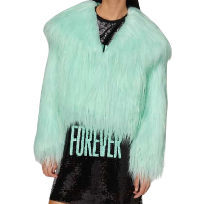 Taylor Swift Faux Fur Coat