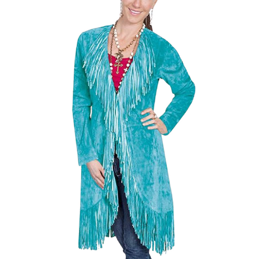 The Voice S28 Reba McEntire Fringe Coat