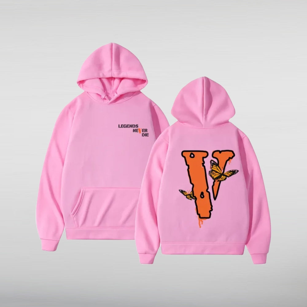Vlone Butterfly Juice Wrld Hoodie