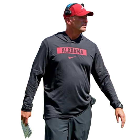 Wisconsin vs Alabama Gameday Kalen DeBoer Black Hoodie