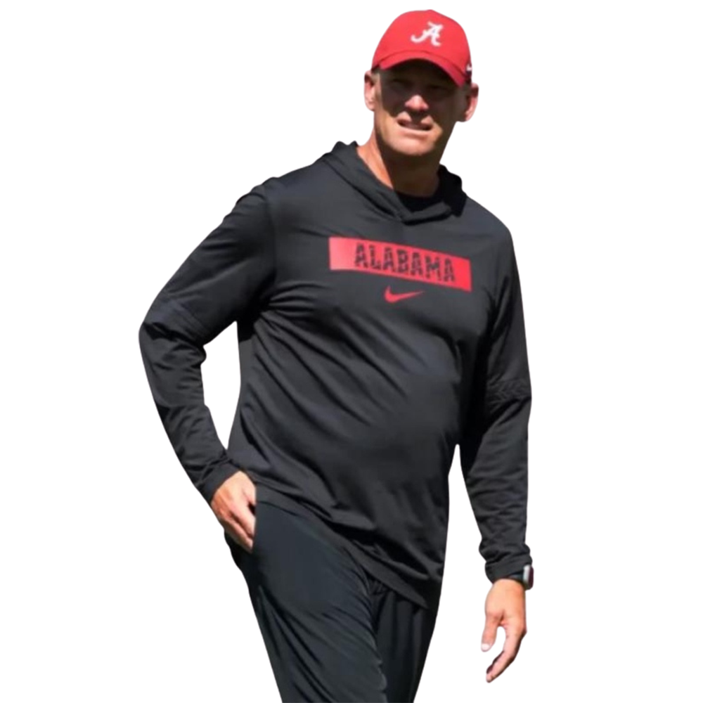 Wisconsin vs Alabama Gameday Kalen DeBoer Black Hoodie