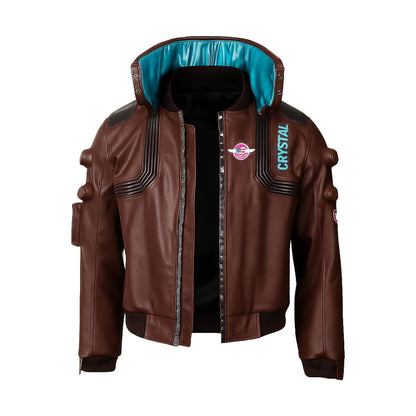 Brown Cyberpunk Samurai Jacket