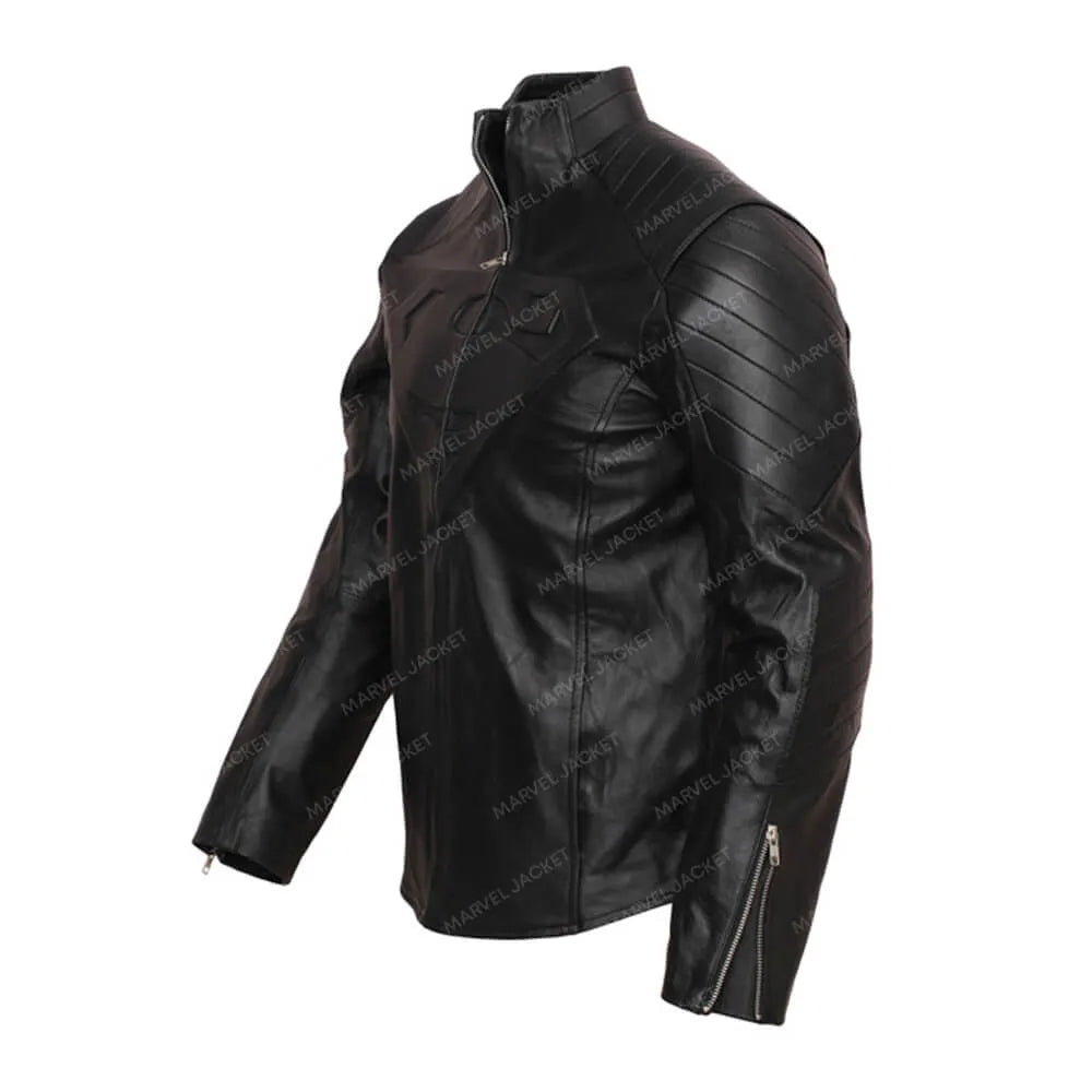 Superman Smallville Black Jacket