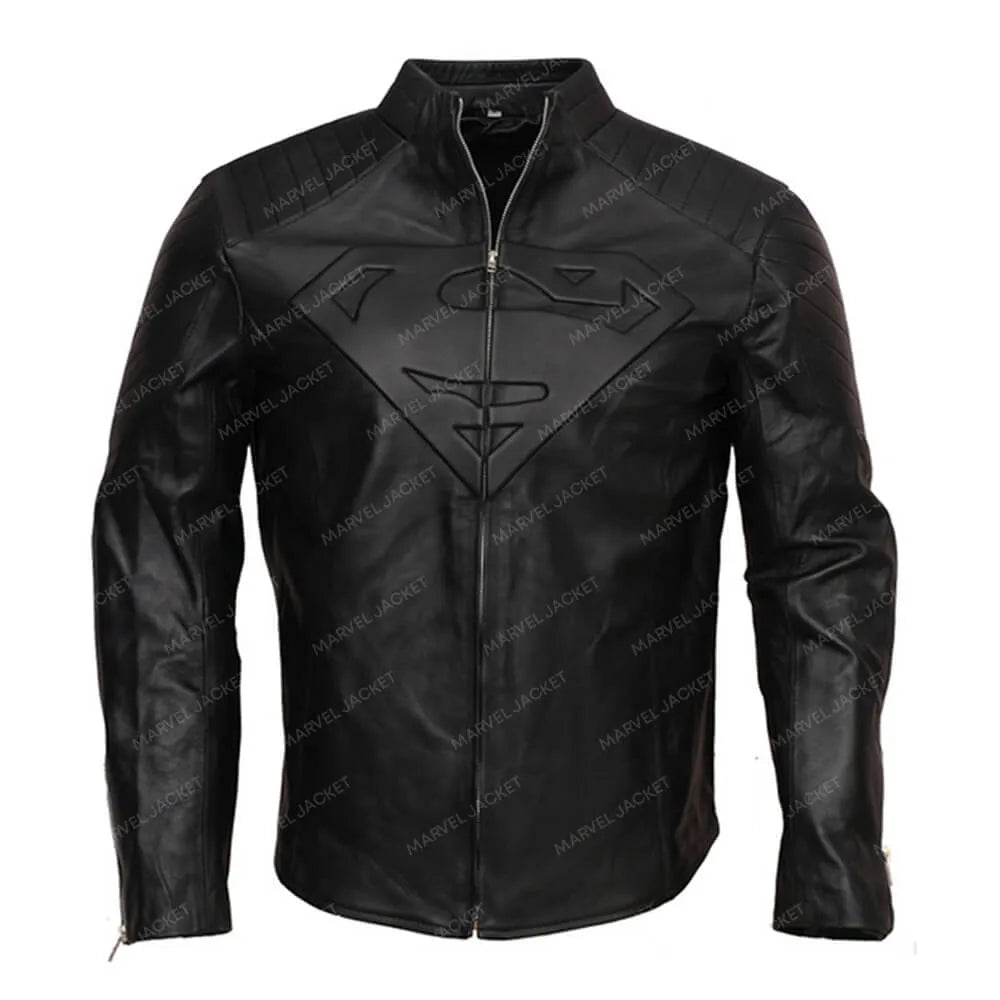 Superman Smallville Black Jacket