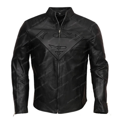 Superman Smallville Black Jacket