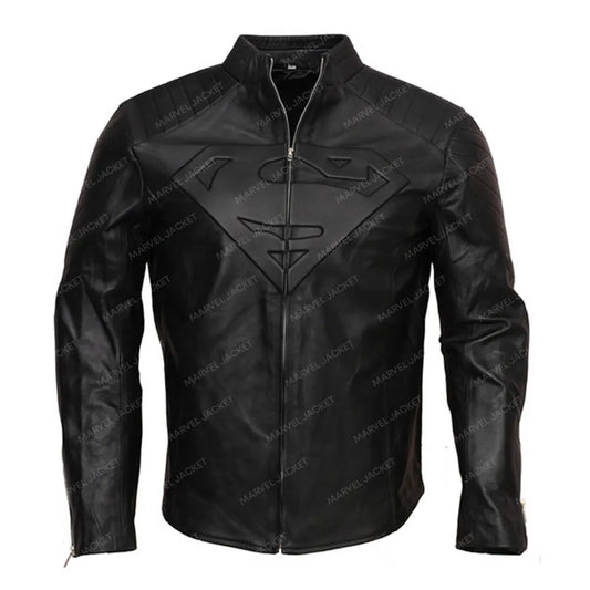 Superman Smallville Black Jacket