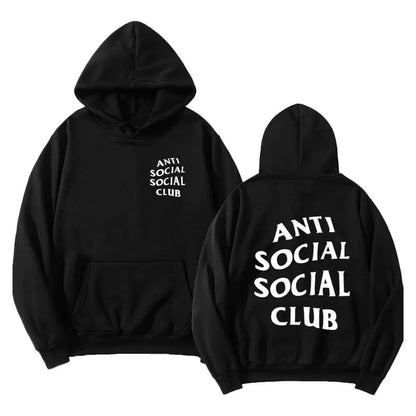 Anti Social Club Mind Games Black Hoodie